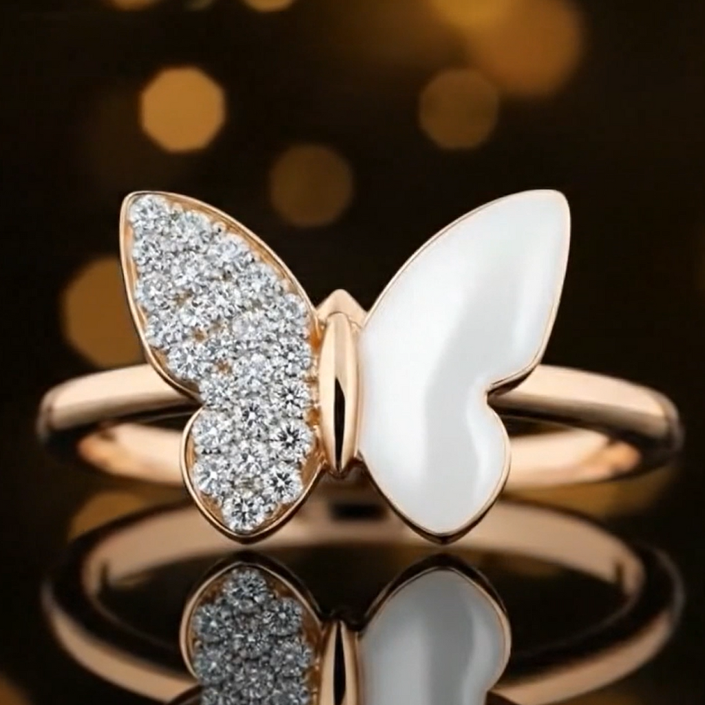 白蝶轻舞 (White Butterfly Flutter)